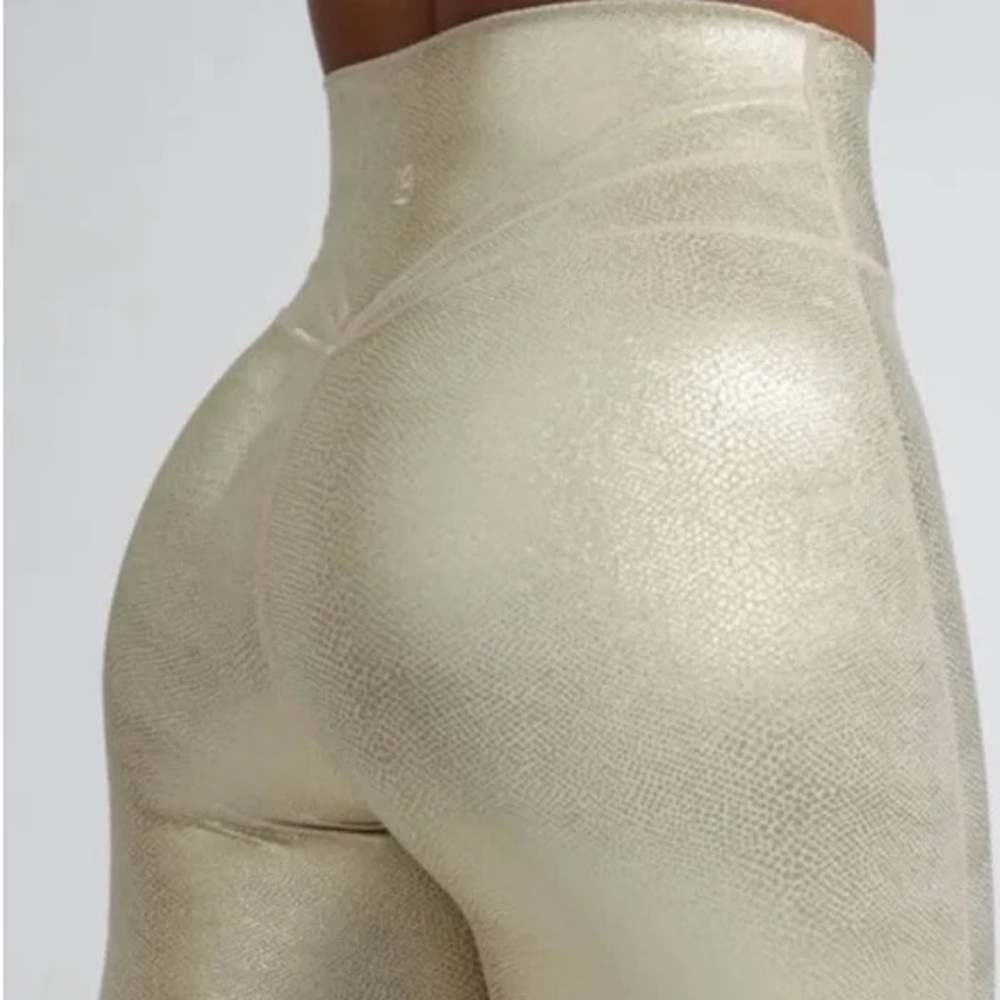 Buffbunny Gold Snake High-Waisted legacy Leggings - s